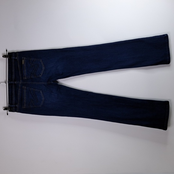 White House Black Market Boot Leg Mid-Rise Blue Jeans Size 0S - Picture 8 of 17